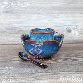 Ly cốc tách cafe trứng men hỏa biến