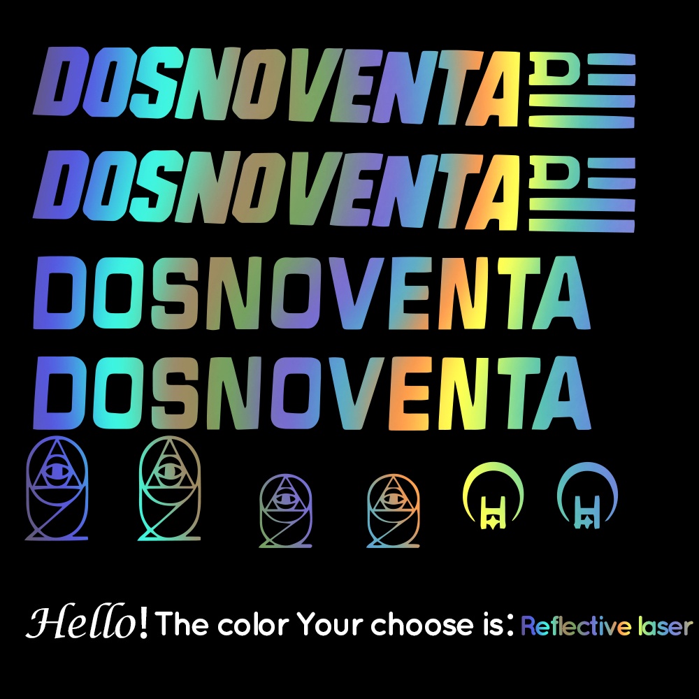 Miếng Dán Bảo Vệ Bánh Xe Đạp Leo Núi Họa Tiết dosnoventa Vui Nhộn