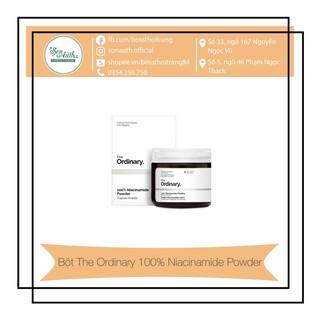 Bột Kháng Mụn Se Lỗ Chân Lông The Ordinary 100% Niacinamide Powder