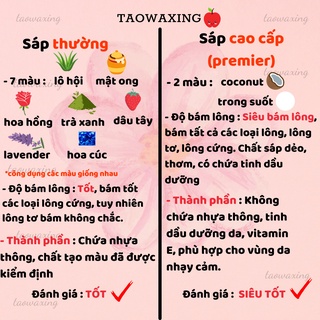 Combo Sáp Wax và Chén silicon (Tặng Que Gỗ) - taowaxing
