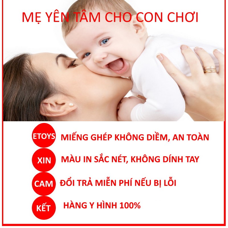 Xếp hình cho bé 100 mảnh ghép bằng gỗ hình Đội chó cứu hộ ETOYS