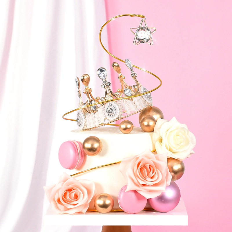 Que Cắm Trang Trí Bánh Kem Hình Chữ Happy Birthday Xinh Xắn