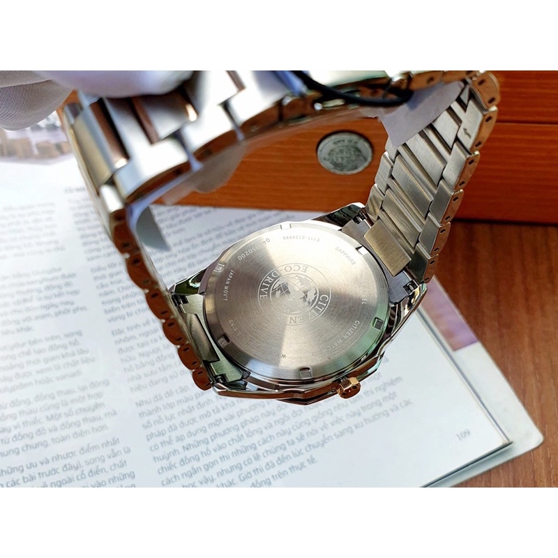 ĐỒNG HỒ NAM CHÍNH HÃNG Citizen BM7496-56G Eco-Drive