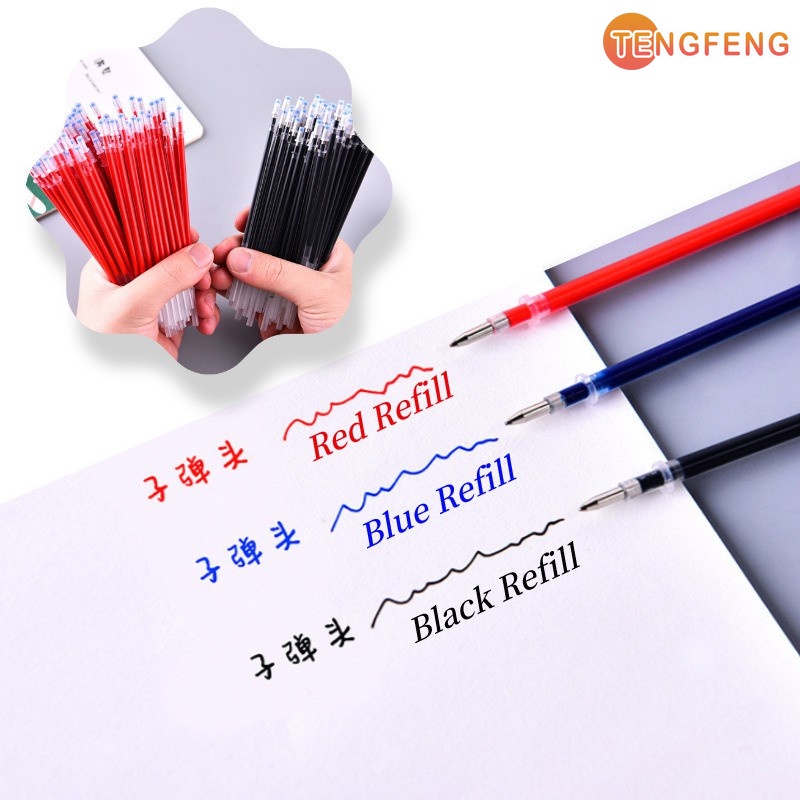 Bút Bi Mực Đen Đỏ/Xanh Dương 0.5mm