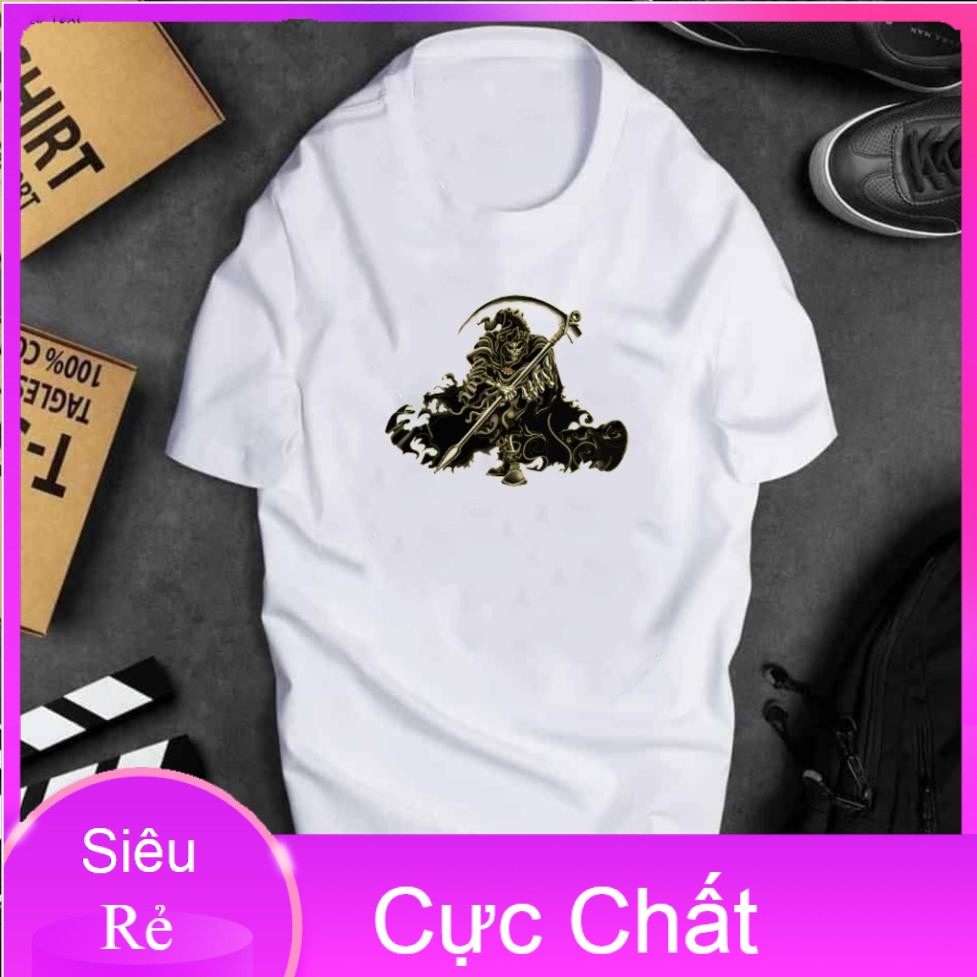 Art-033 ... Áo Thun Unisex Nam Nữ Chất Cotton Dáng Freesize Rông Rãi Thời Trang Giá Rẻ Cực Đẹp Hình Thần Chết DN