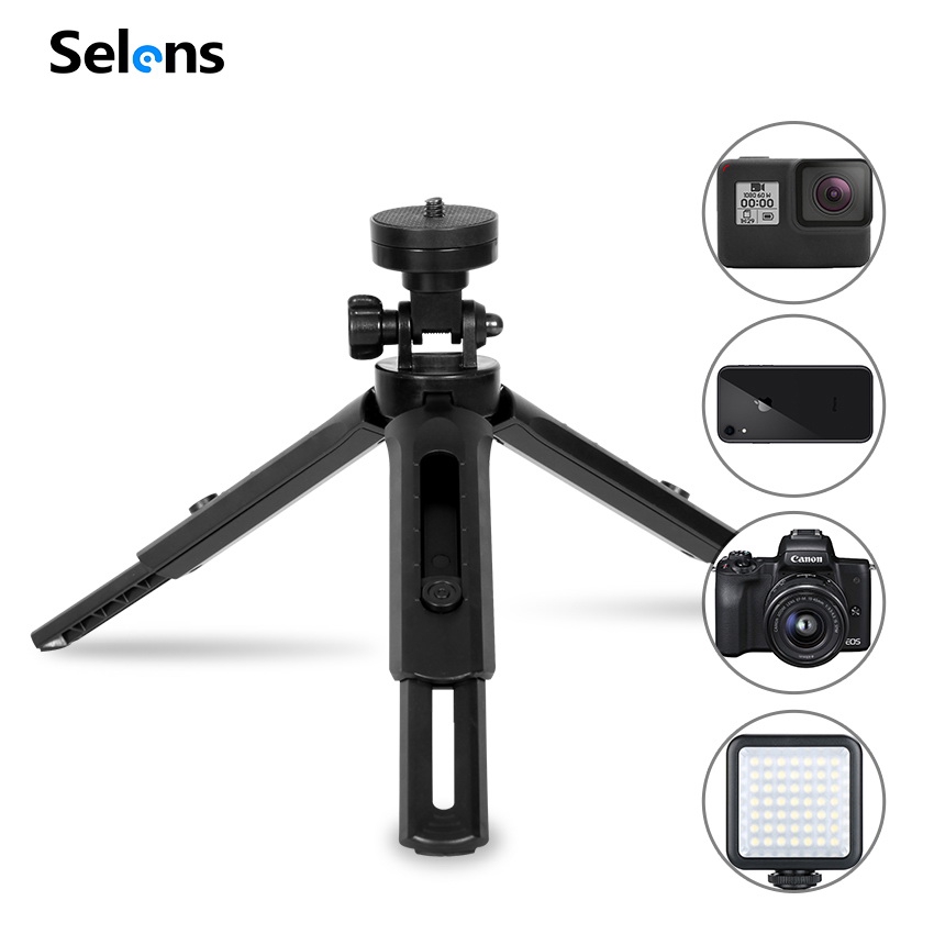 Bộ sản phẩm gồm đèn 49Led và bảng Tán Ánh Sáng kèm chân Tripod Selens Dùng Chụp Tĩnh Vật