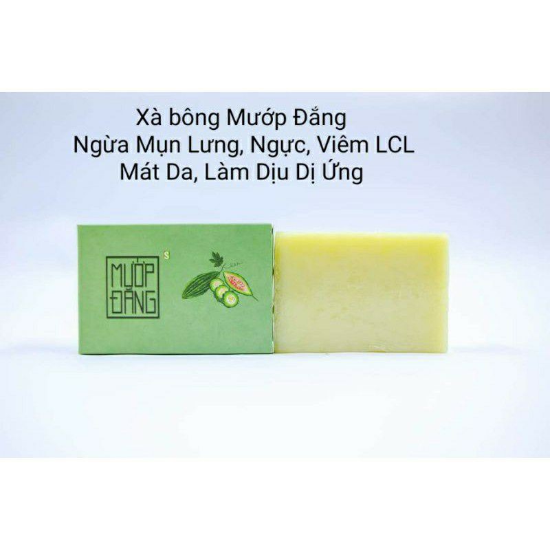 Xà Bông Sinh Dược Mướp Đắng Ngừa Mụn Lưng, Mát Da