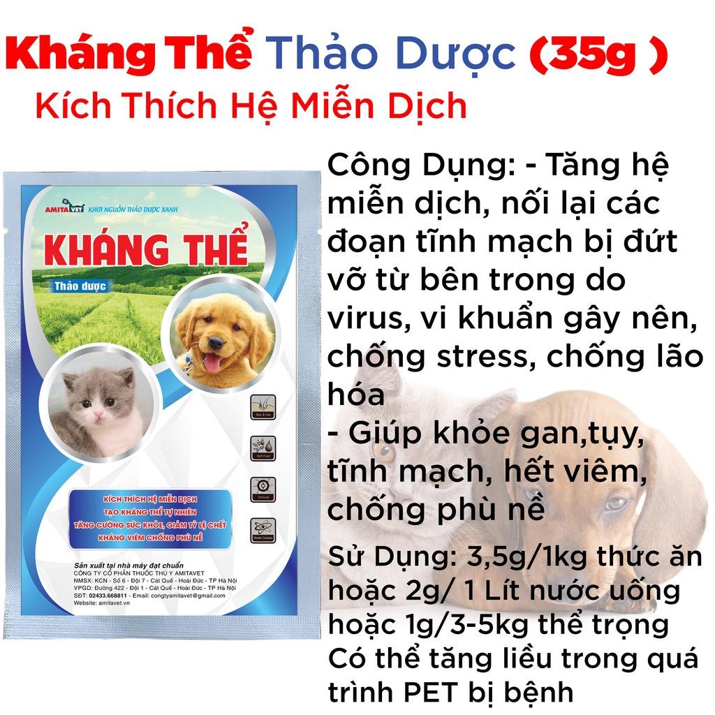 Thảo Dược Hạ Sốt HARA-C cho chó mèo , tăng sức đề kháng , giải độc gan