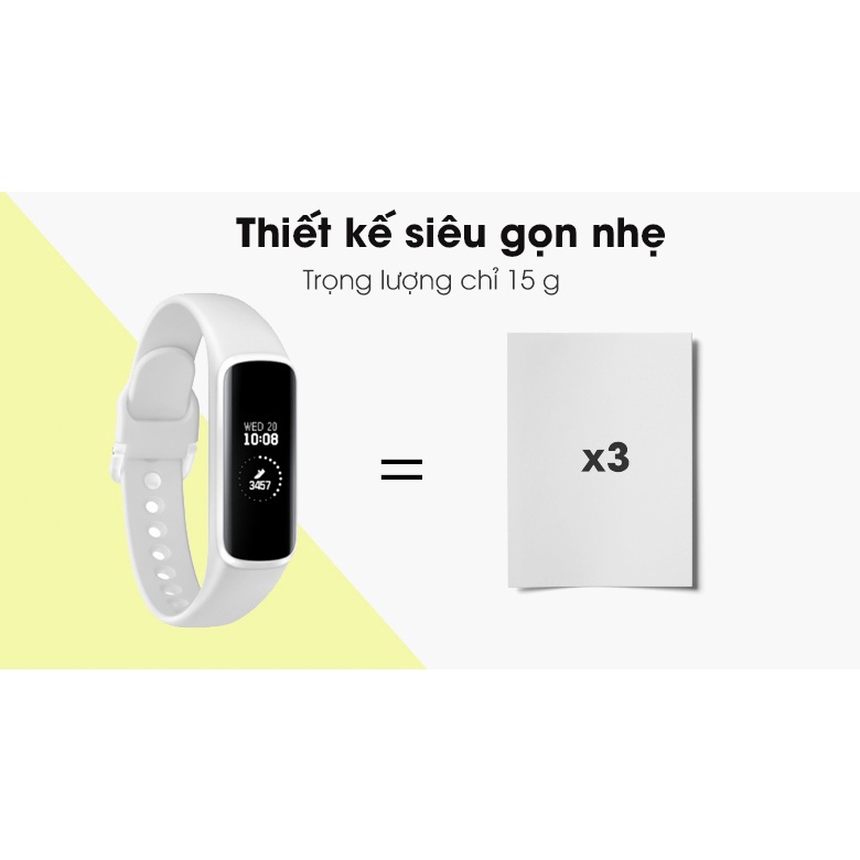 Vòng đeo tay thông minh Samsung Galaxy Fit e R375 - Hàng chính hãng