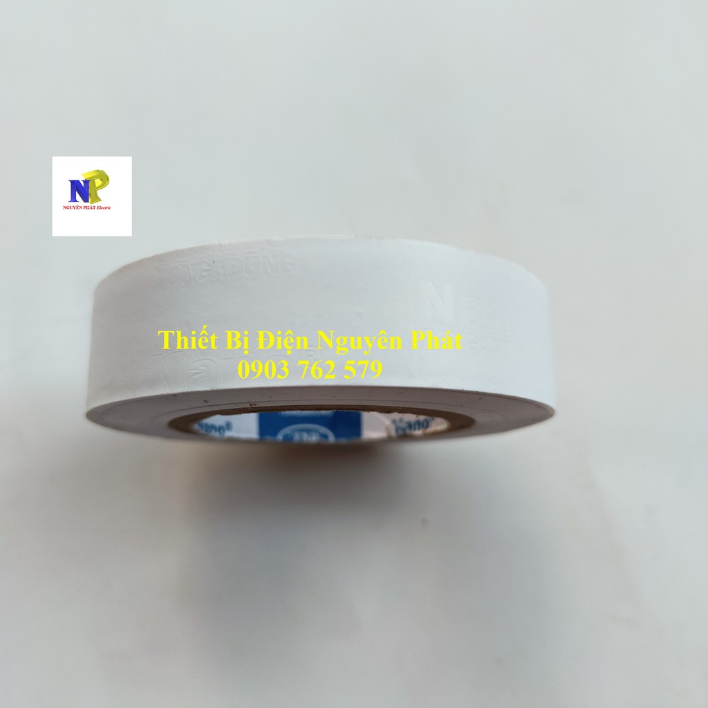 10 Cuộn Băng Keo Điện Nano Tô Nga Dũng 20Y Màu Đen