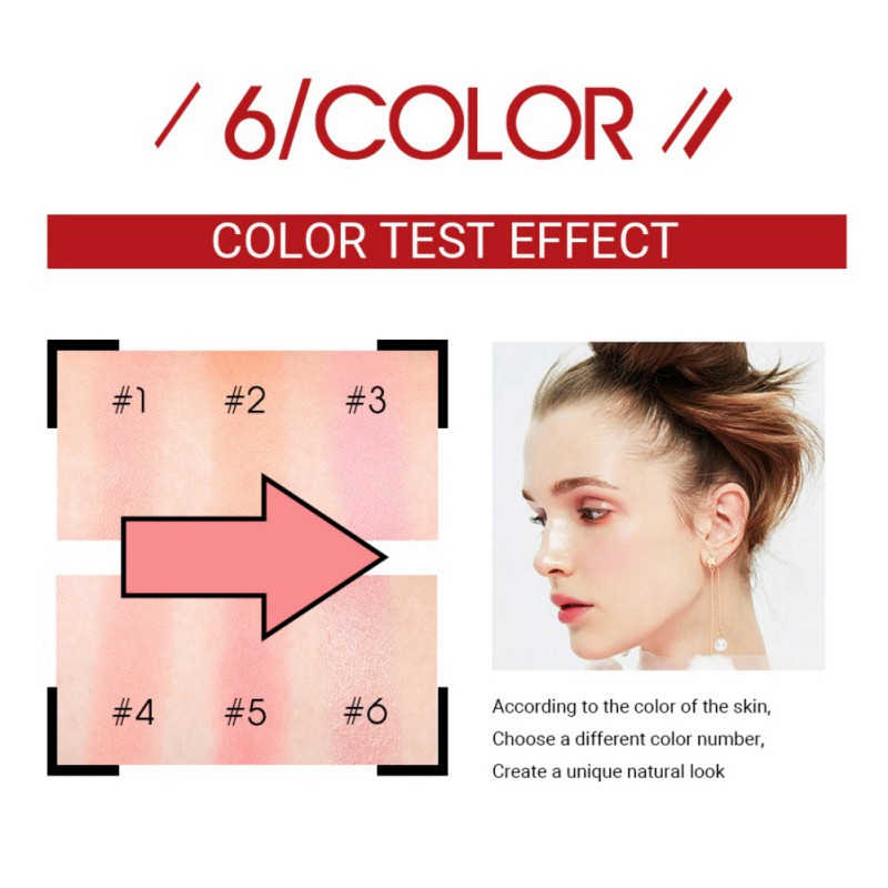 [Hàng mới về] Phấn má hồng một màu trang điểm kháng nước lâu trôi và làm sáng tông da | BigBuy360 - bigbuy360.vn