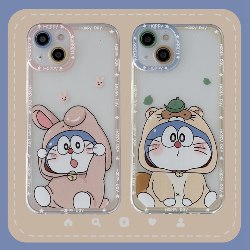 Ốp Điện Thoại Hình Doraemon Cho Samsung S22 S21 S20 Ultra Plus S21 S20 FE Note 20 Ultra M53 M33 M23 M52 M32 M12 M11 F23
