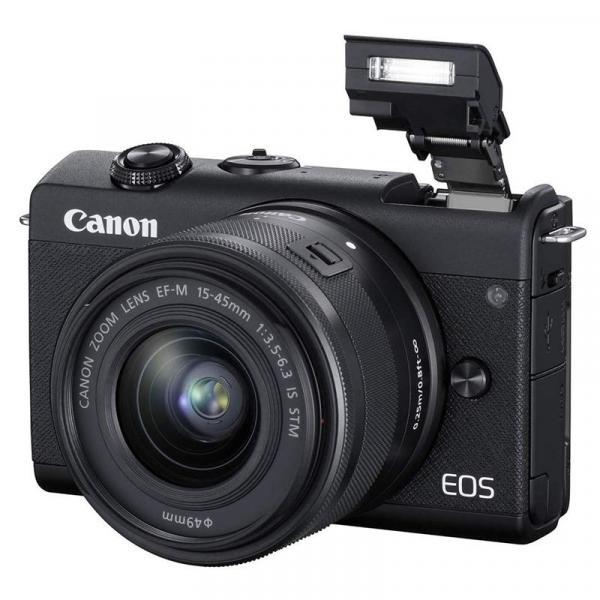 Máy Ảnh Canon EOS M200 KIT (EF-M15-45MM F/3.5-6.3 IS STM) - Chính Hãng Lê Bảo Minh