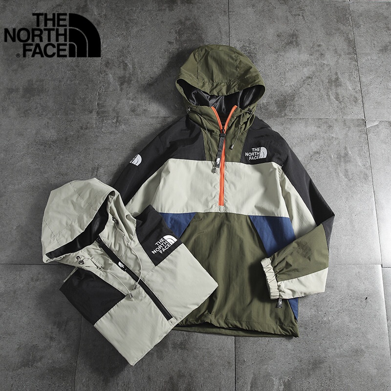 Áo Khoác Bomber Thêu Logo The North Face Chống Gió / Chống Thấm Nước Thời Trang Cho Cặp Đôi