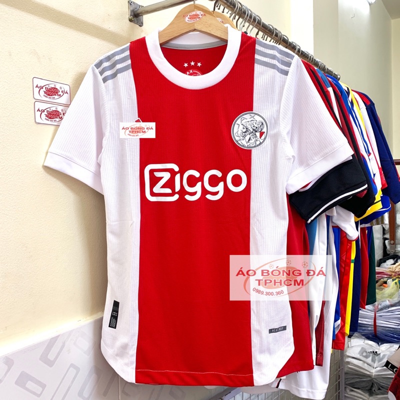 AJAX mùa 21/22 - Áo Bóng Đá bản PLAYER hàng Thái - AJAX ĐỎ 21/22