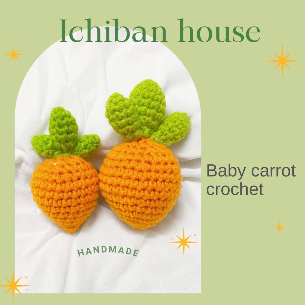 Móc khóa Cà rốt dễ thương kèm chuông