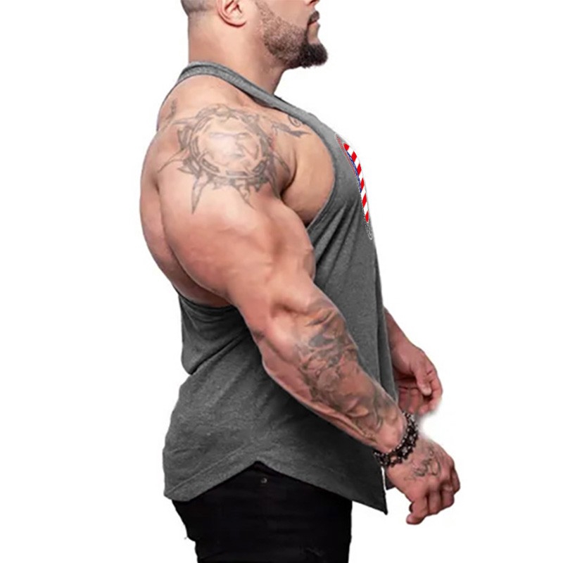 Áo Thun Ba Lỗ Cổ Tròn Cho Nam