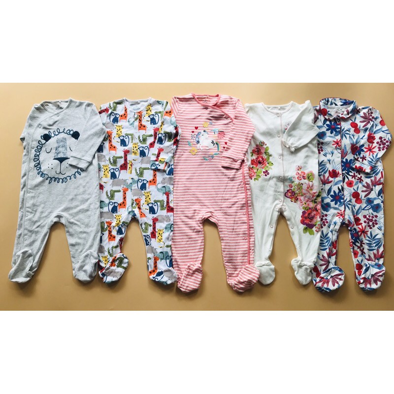 Body Trẻ Em Sleep Suit Hiệu Next Dài Liền Vớ 🥰