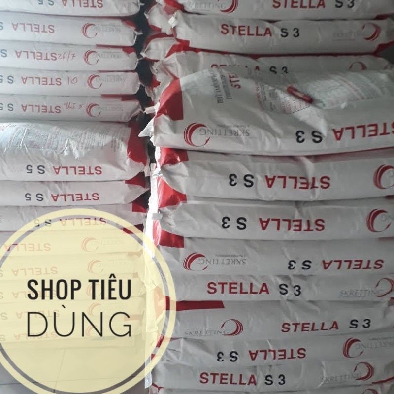Bao 25kg Cám STELLA 40% Đạm Nổi Cho Cá Koi, Cá Lóc,... - Thức Ăn Cá Koi Tanh, Kích Ăn Cho Cá Cám stella 25kg