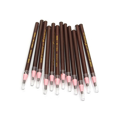 Chì Xé Kẻ Chân Mày Coloured Soft Cosmetic Art Eyebrow Pencil màu số 2 Brown