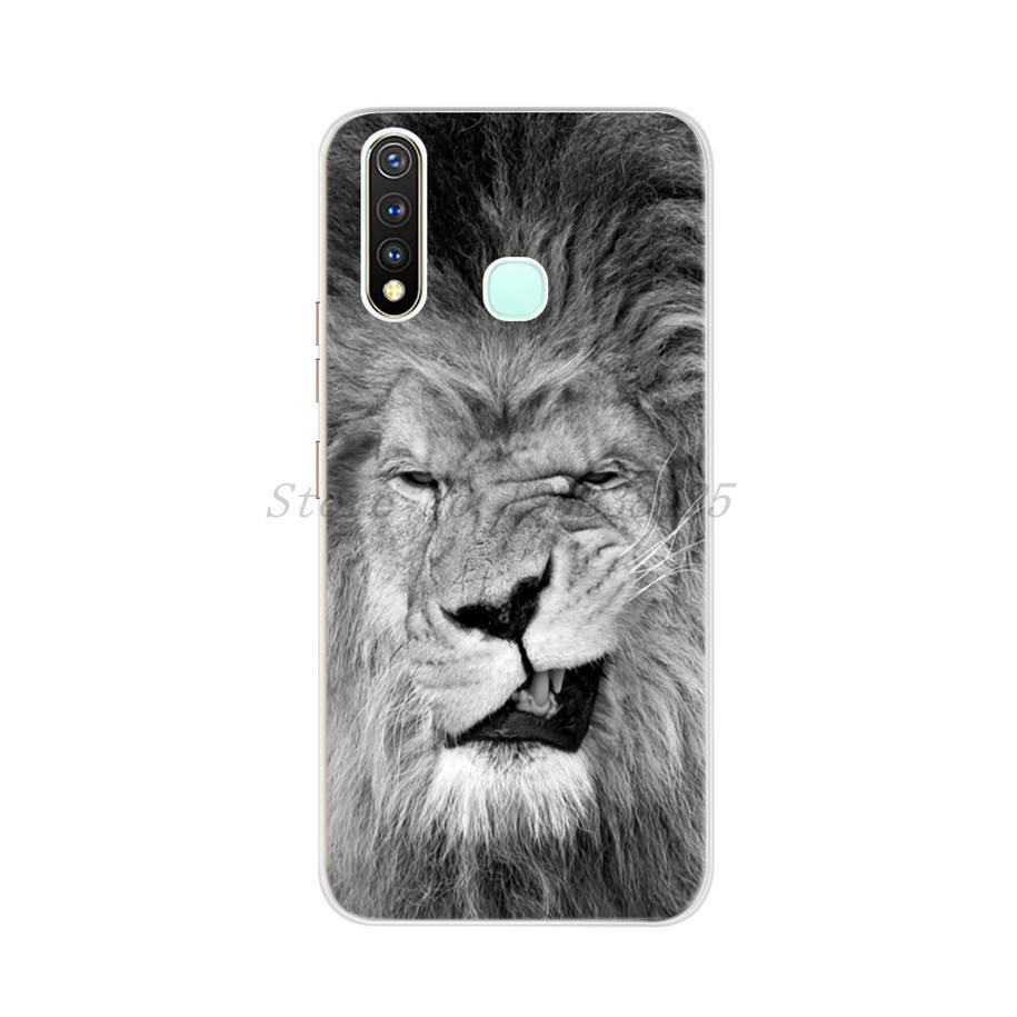 Phone Case Vivo Y19 1915 Soft Casing Cute Animal Cartoon Silicone Back Cover Vivo Y19 VIVOY19 6.53 inch Printed Cases
