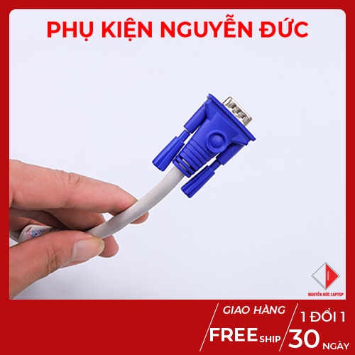 Dây cáp màn hình VGA to VGA kết nối máy chiếu, màn hình, tv