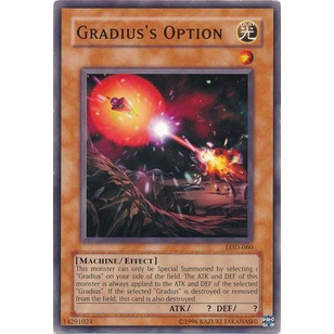 Thẻ bài Yugioh - TCG - Gradius's Option / LOD-060'