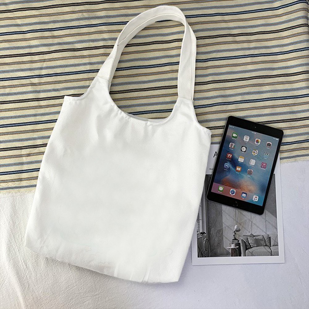 Túi Vải Tote Canvas Trơn 458 Thời Trang Dạo Phố Cực Đẹp