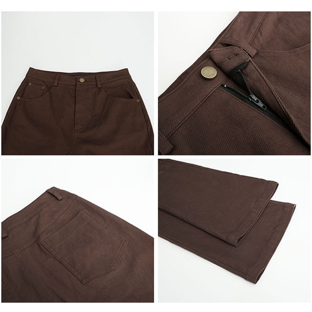 Quần Jeans Dài Ống Loe Thời Trang Dành Cho Nữ