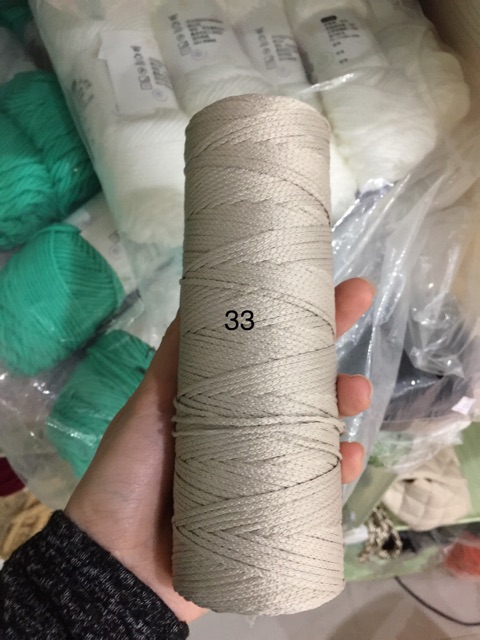 Len Sợi Dệt Cotton trơn Bảng Màu 2