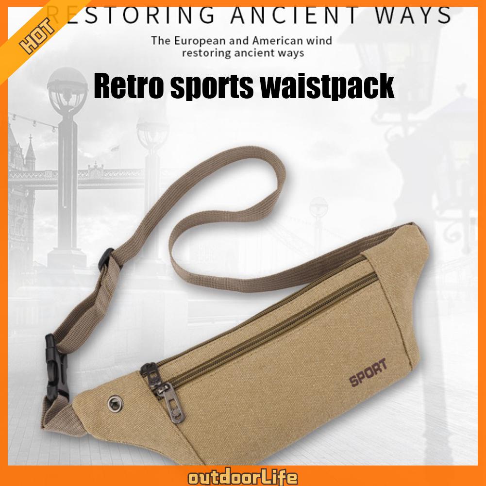 ❤Outdoorlife❤High Quality Running Waist Bag Outdoor Sport Jogging Fanny Phone Holder Belt Canvas Phone Pouch✿