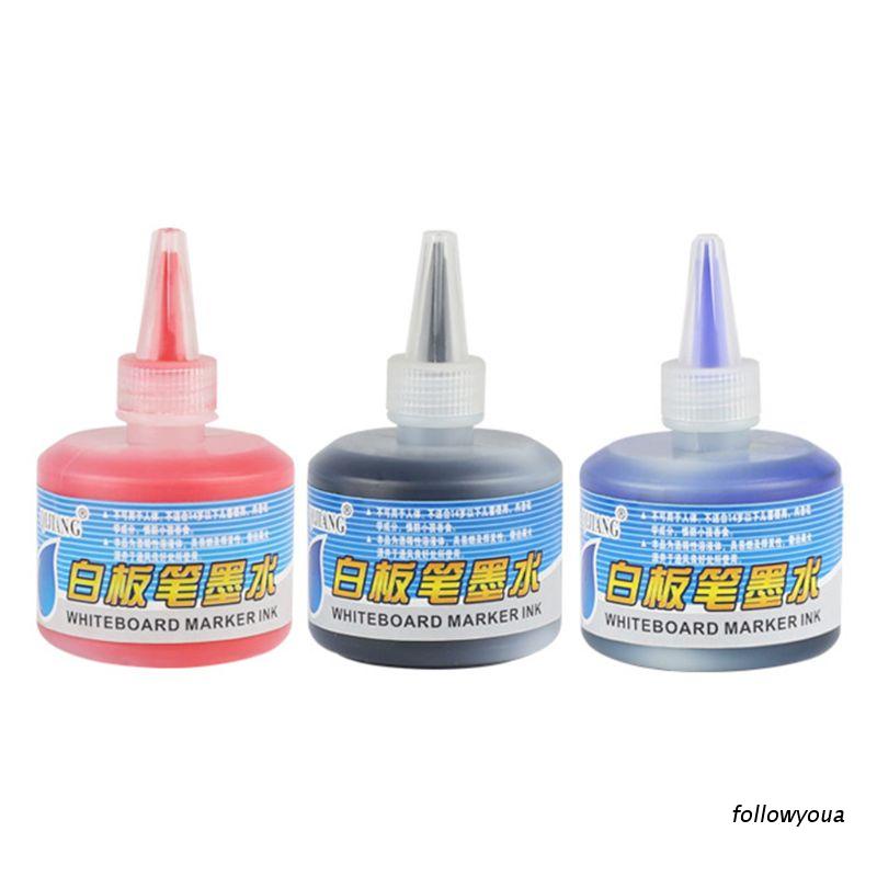 1 Lọ Mực 50ml 3 Màu Đen Đỏ Xanh Dương