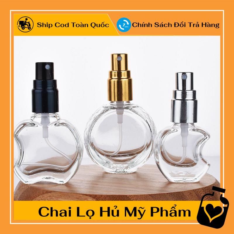 Lọ chiết nước hoa hình táo 10ml / chai xịt nước hoa / lọ dầu thơm , phụ kiện du lịch