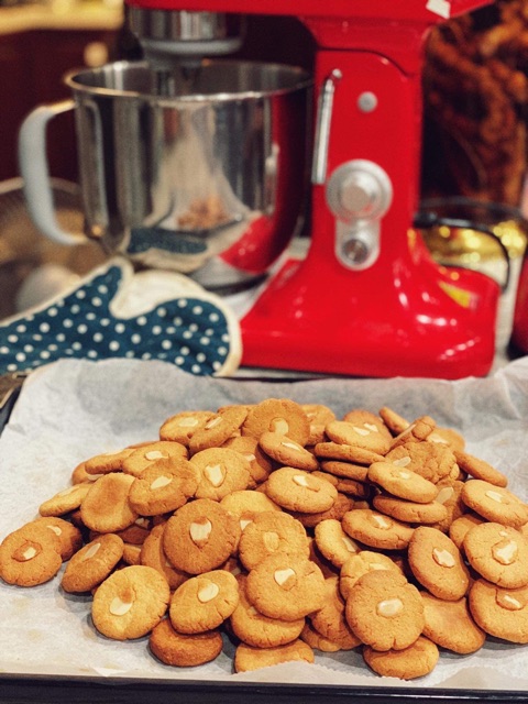 Bánh cookie hạnh nhân keto