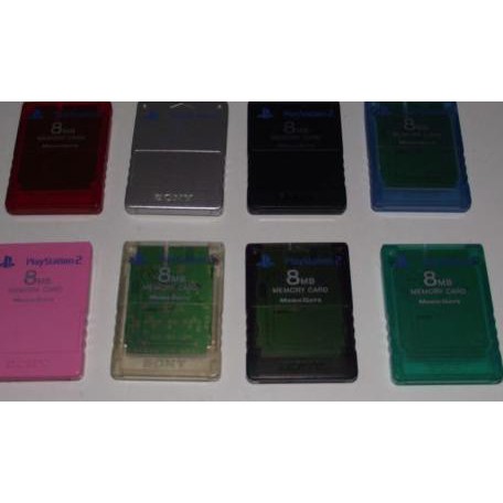 Thẻ Nhớ Ps2 Ps 2 Sony 8mb Màu Đen Twc