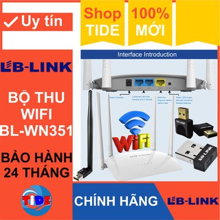 Mua Bộ thu và bộ phát Wifi cho máy tính bàn  laptop Chính hãng LBLink – Bảo hành 24 tháng – WR450H / WN151 / WN155A / WN351
