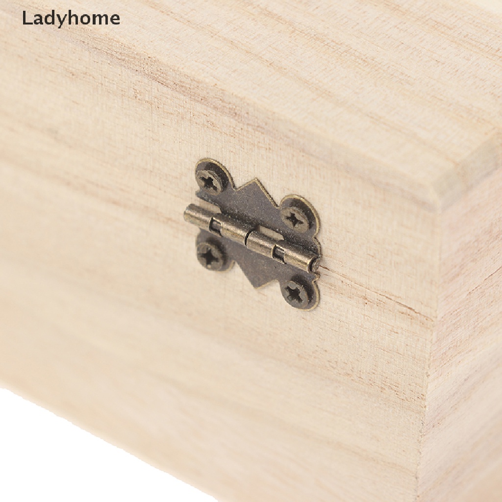 Hộp Đựng Trang Sức Bằng Gỗ Có Nắp Đa Năng