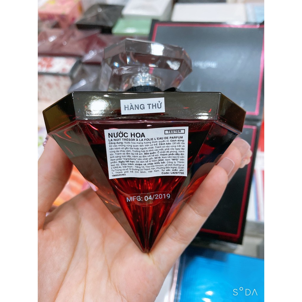 TESTER] Nước Hoa Nữ ❣️FREESHIP❣️ Nước Hoa Lancome La Nuit Tresor