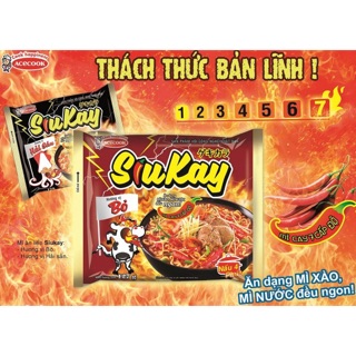 Mì siukay acecook gói 127g
