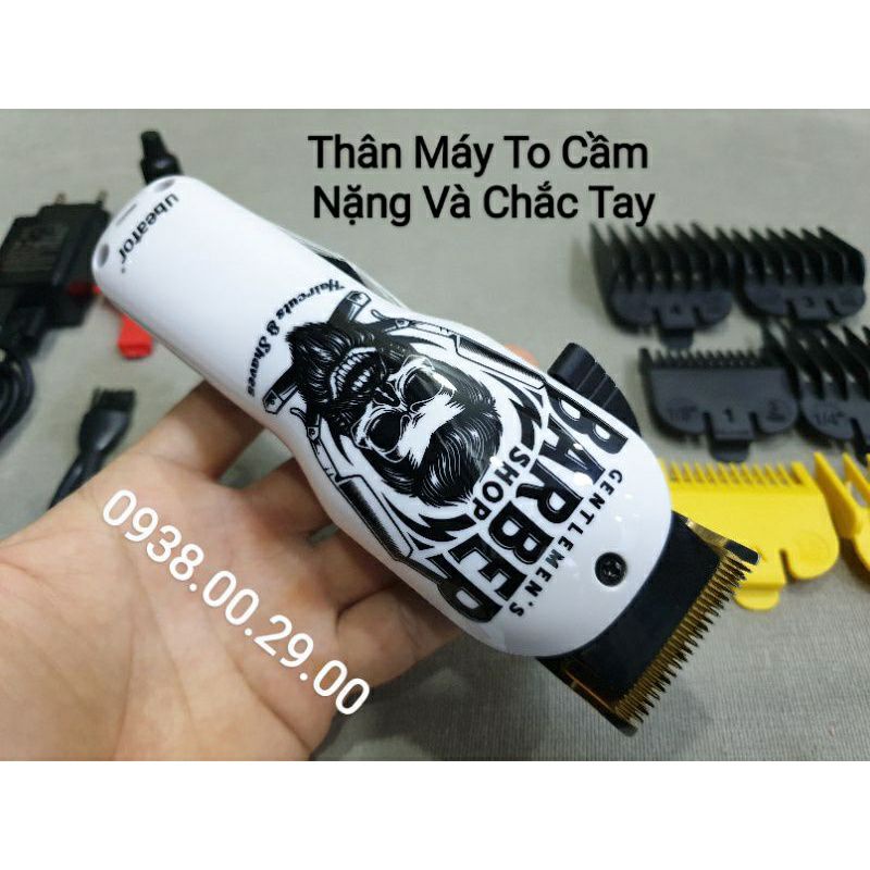 Tông Đơ Cắt Tóc Barber Shop Ubeator Chính Hãng 2 Tốc Độ Công Suất 15w.