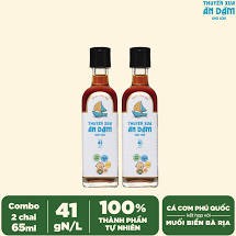 Nước mắm thuyền xưa 41N ăn dặm cho con (Đặc sản Phú Quốc) chai 65ml