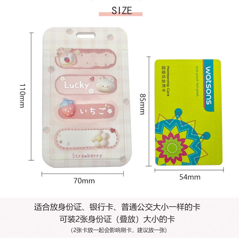 ⭐ iLado ⭐ thẻ đeo bảng tên 3D Dây Đeo Thẻ Học Sinh Bao Đựng Thẻ Dây đeo thẻ tên hoạt hình sinh viên cho nhân viên văn phòng Thẻ đeo bảng tên kèm dây kéo Dây Đeo Thẻ Dọc Cho Sinh Viên -Học Sinh Nguồn cung cấp Văn phòng Văn phòng phẩm