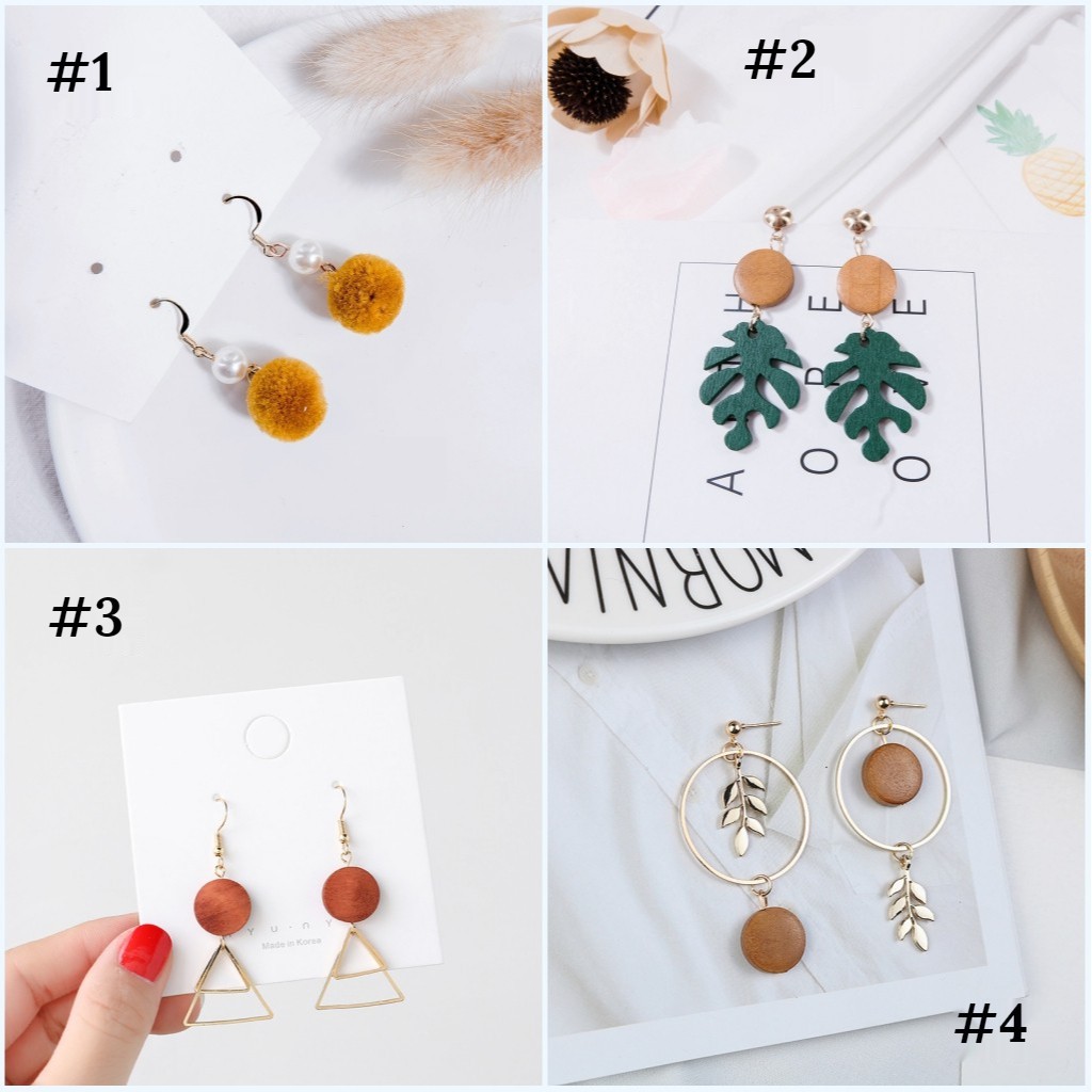 Khuyên Tai Nữ Trang Tạo Hình Độc Đáo A467