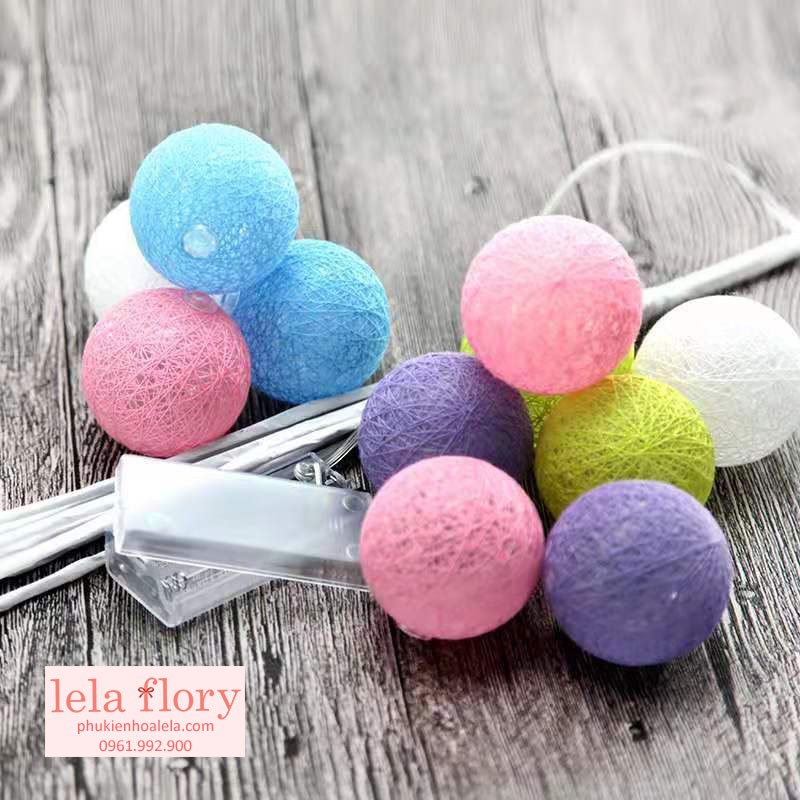 Bộ đèn bông nhiều màu (10 bóng) - PKK0015