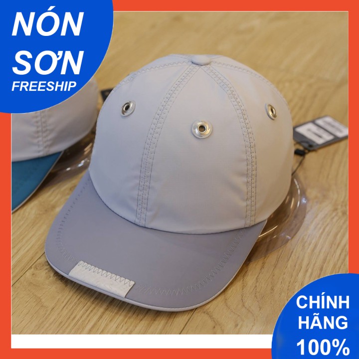 Mũ Lưỡi Trai Nón Sơn Xám Vải Dù  Chính Hãng Hàng Chuẩn Tem 7 Màu Thời Trang Cao Cấp Mới 2023