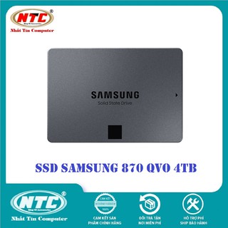 Mua Ổ cứng SSD gắn trong Samsung 870 QVO 4TB 2.5Inch SATA III R560MB/s W530MB/s (Xám)