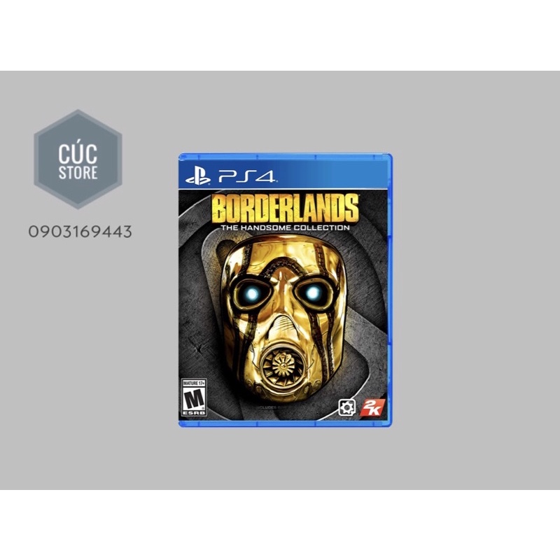 Đĩa chơi game PS4: Borderlands The Handsome Collection