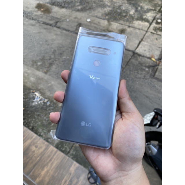 KÍNH LƯNG LG V40 ZIN CHUẨN KÈM RON XỊN