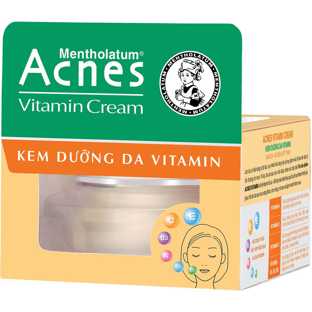 KEM DƯỠNG DA ACNES VITAMIN CREAM 40G