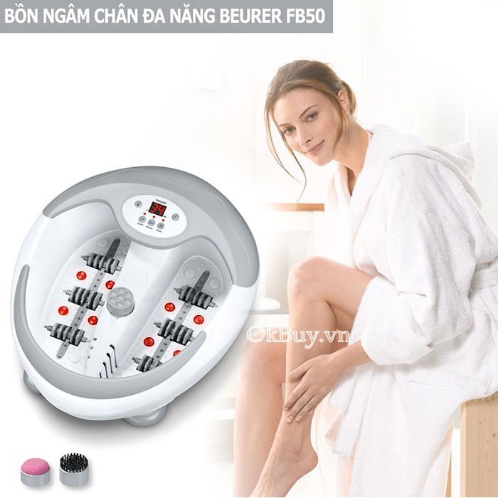 Bồn ngâm chân massage hồng ngoại Beurer FB50